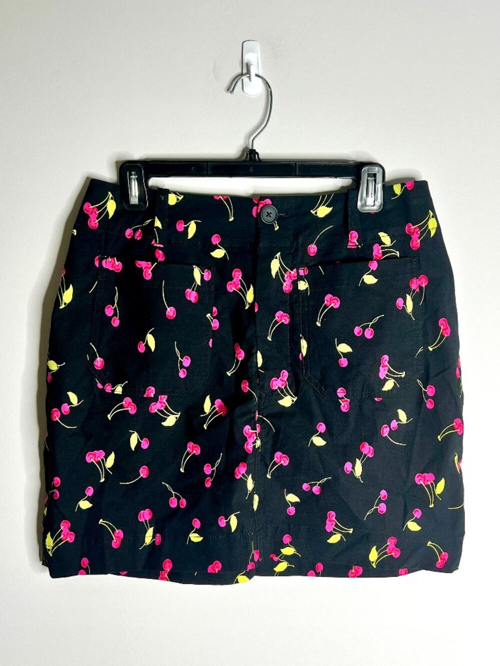 Anthropologie Maeve Colette Skirt Mini Edition Cherry Print Girlhoodcore M NWT